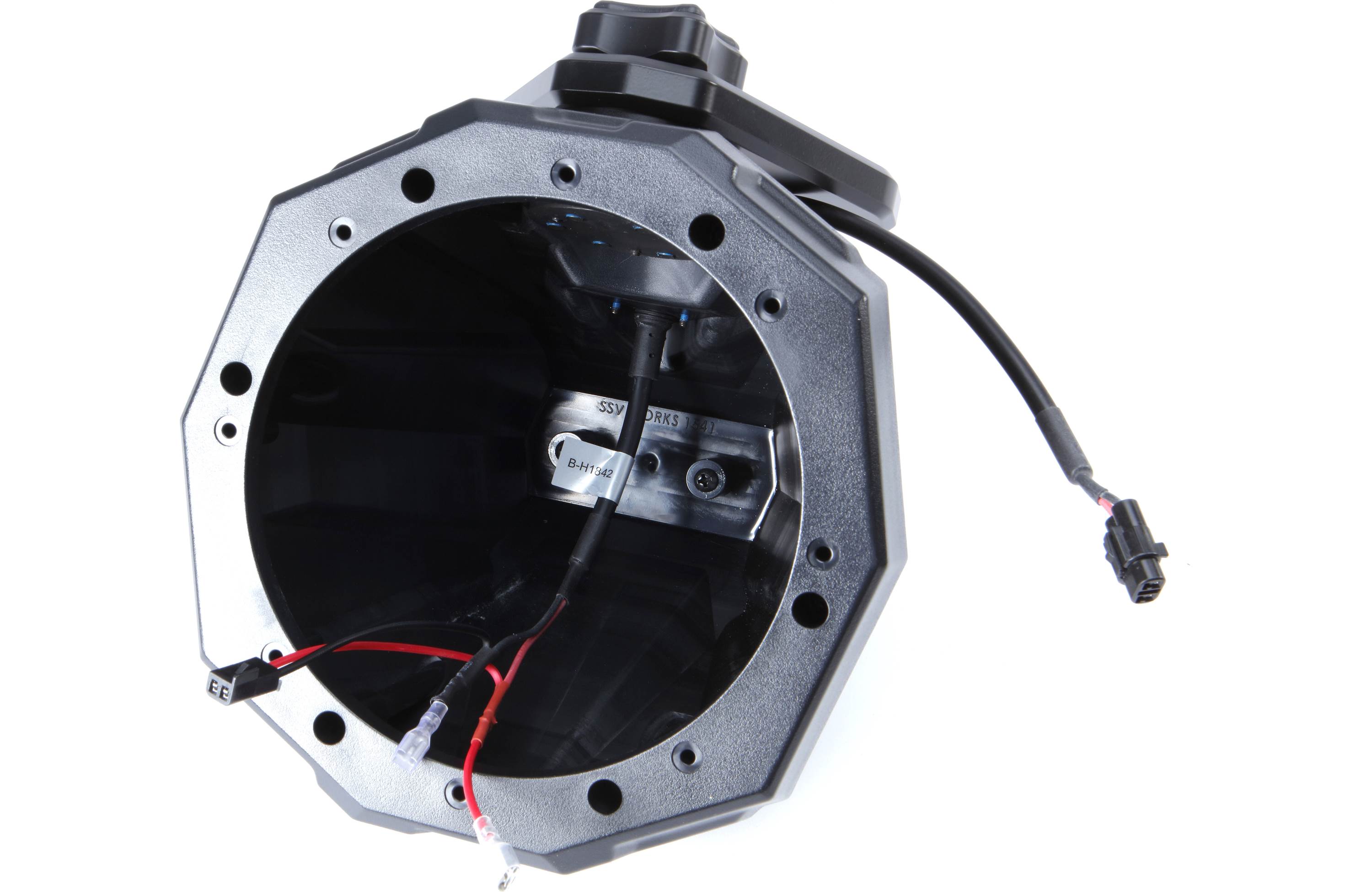 SSV Works JJL-CS65U Custom swiveling cage speaker pods for Jeep Wrangler Unlimited JL (Unloaded)