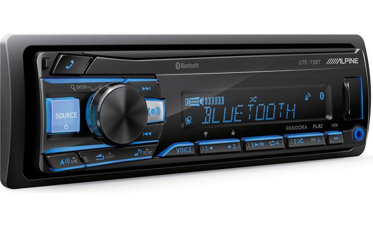 Alpine UTE-73BT Advanced Bluetooth Mech-less Digital Media Receiver