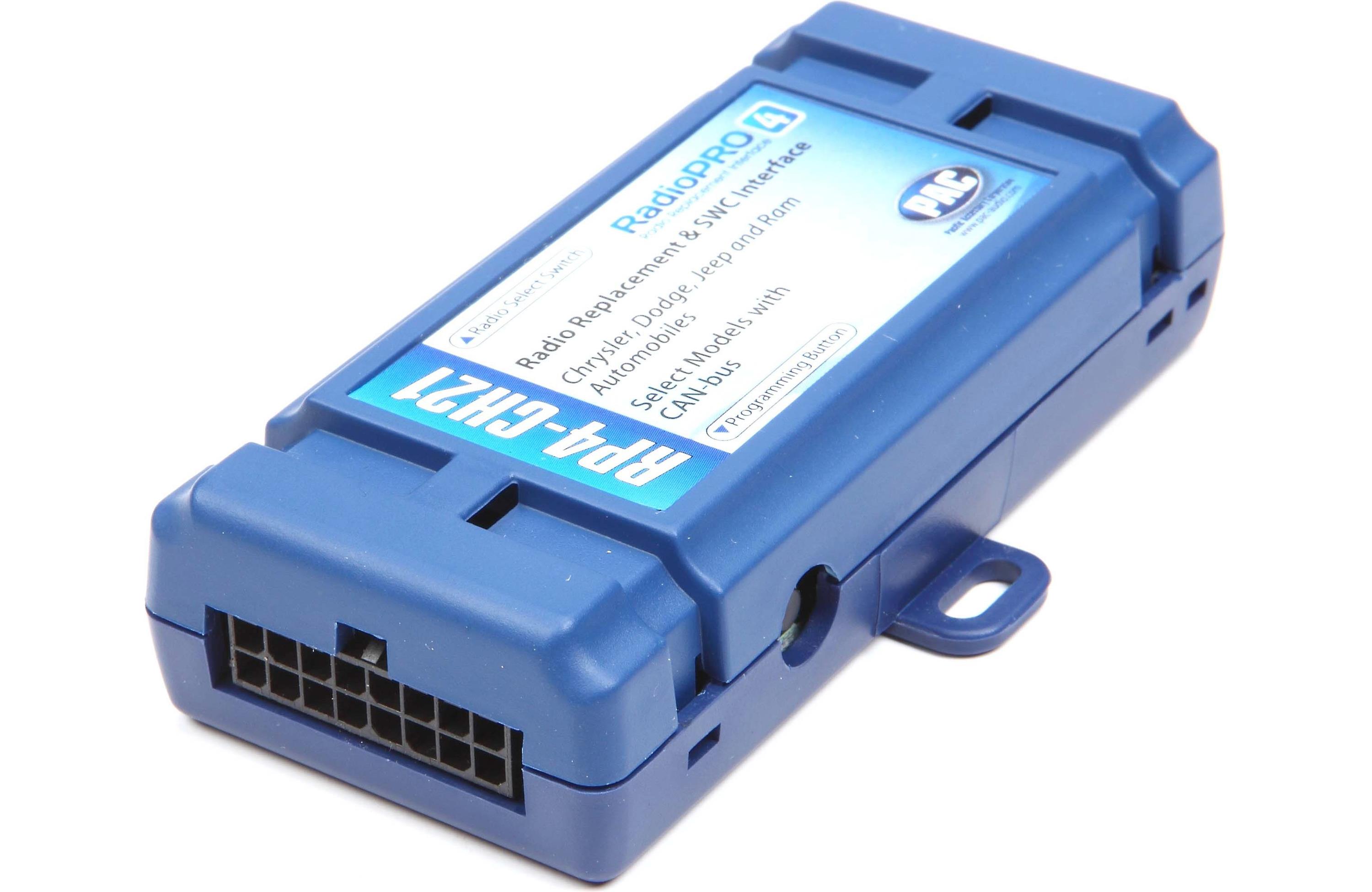PAC RP4-CH21 Wiring Interface in select 2013-15 Dodge, Jeep, and Ram models