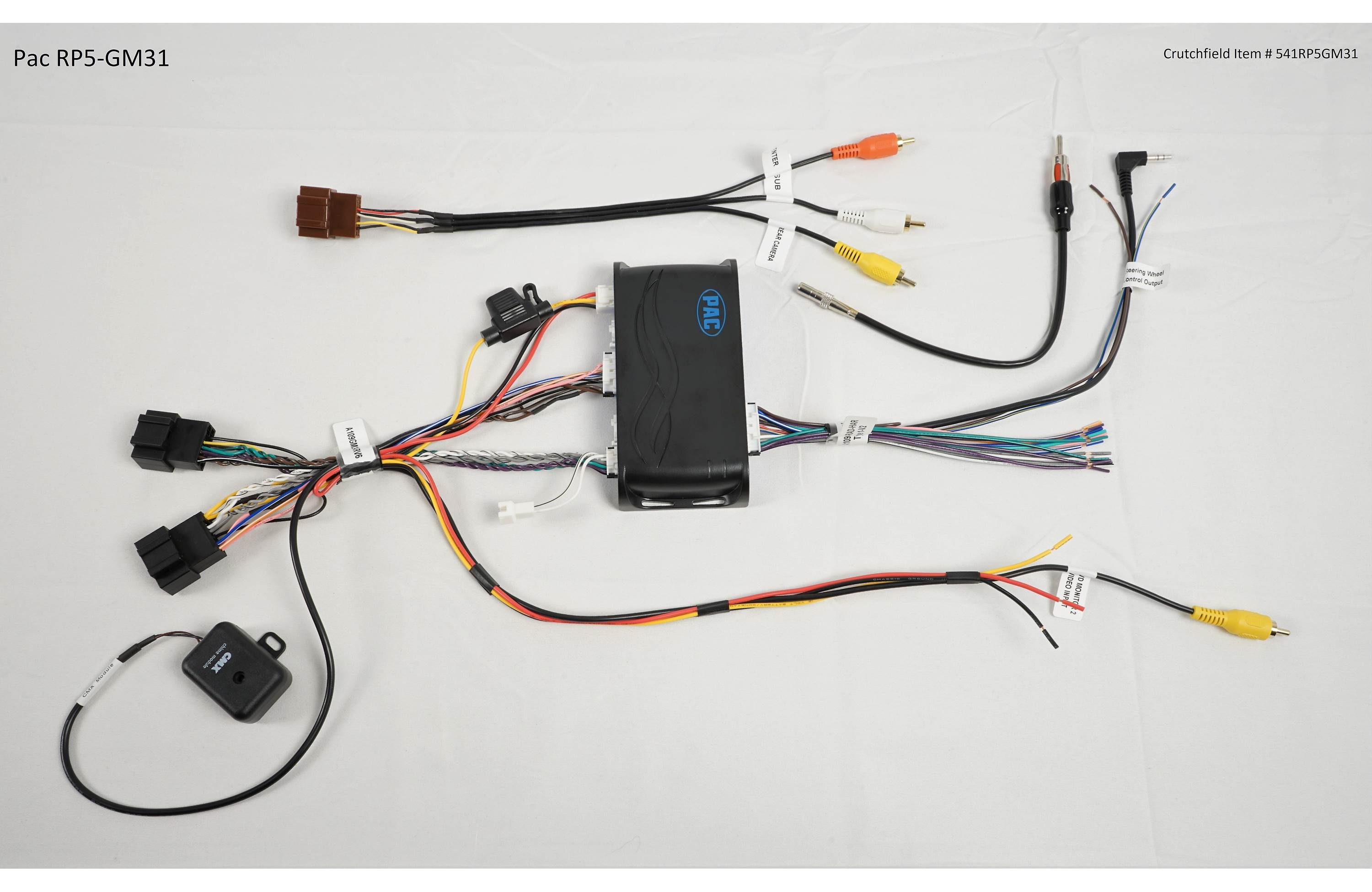 PAC RP5-GM31 Wiring Interface in select GM models