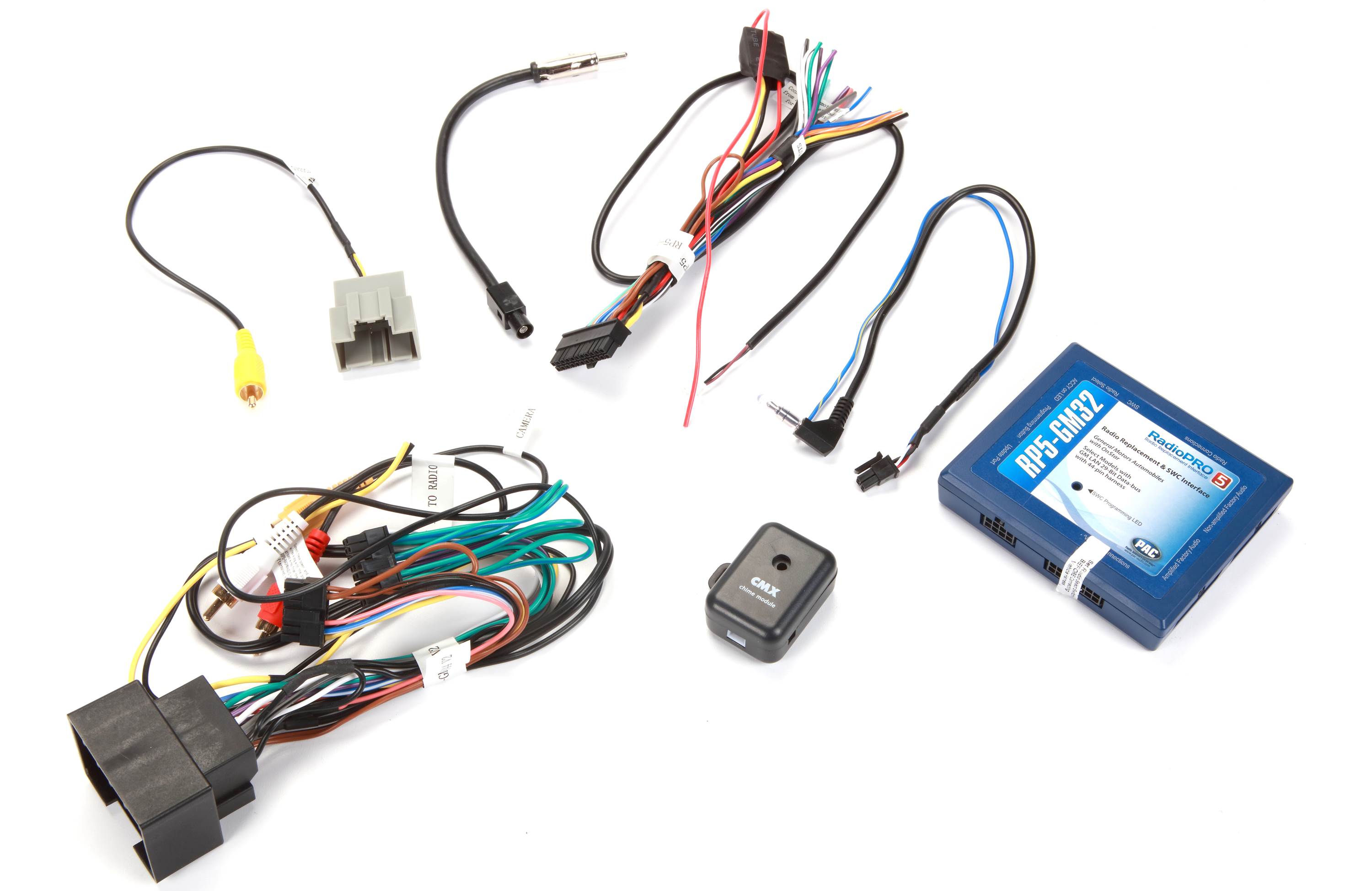 PAC RP5-GM32 Wiring Interface in select 2012-20 GM models with navigation