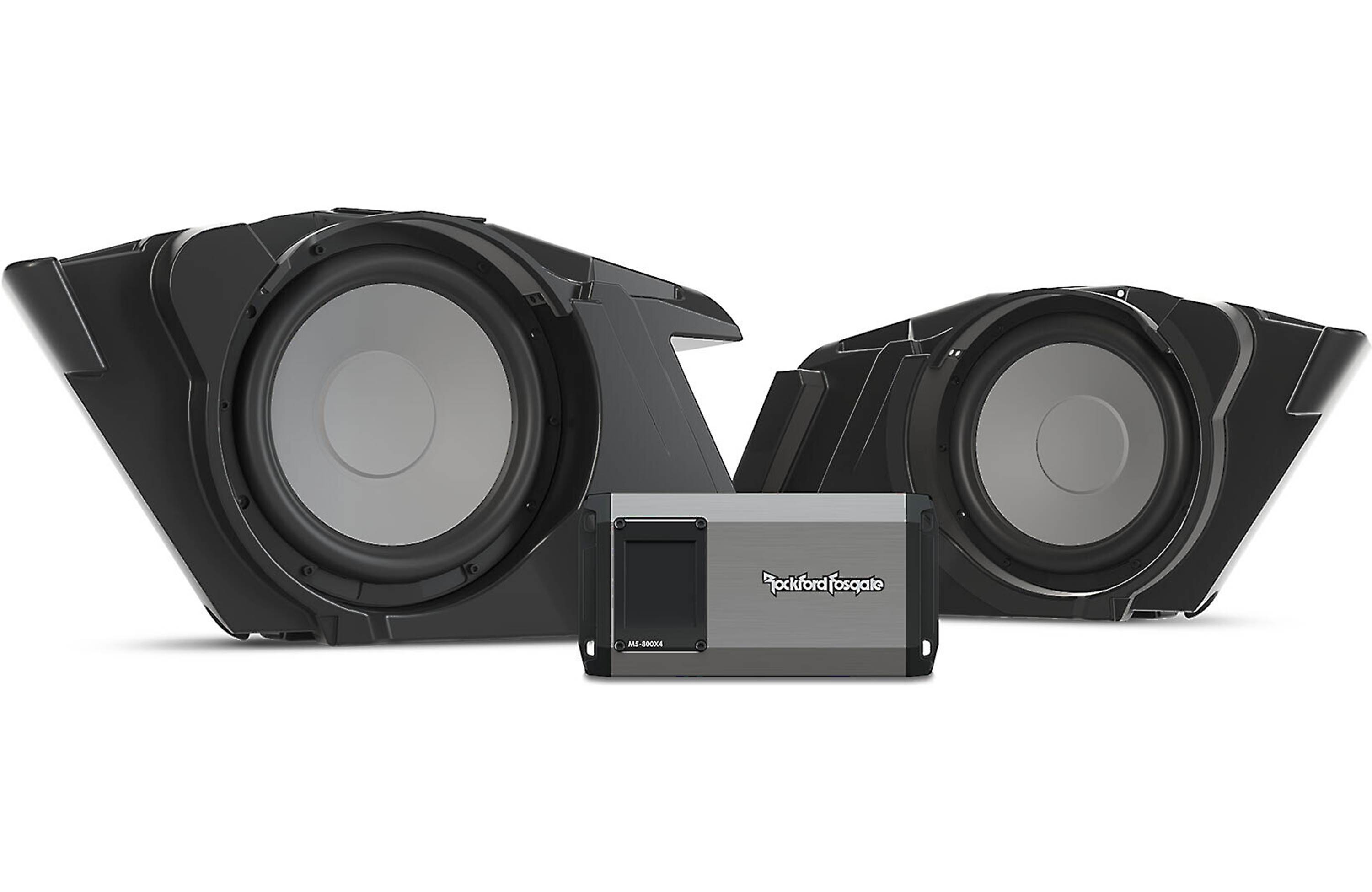 Rockford Fosgate HD14-SBSUB Saddlebag subwoofer kit for select 2014-up Harley-Davidson® motorcycles