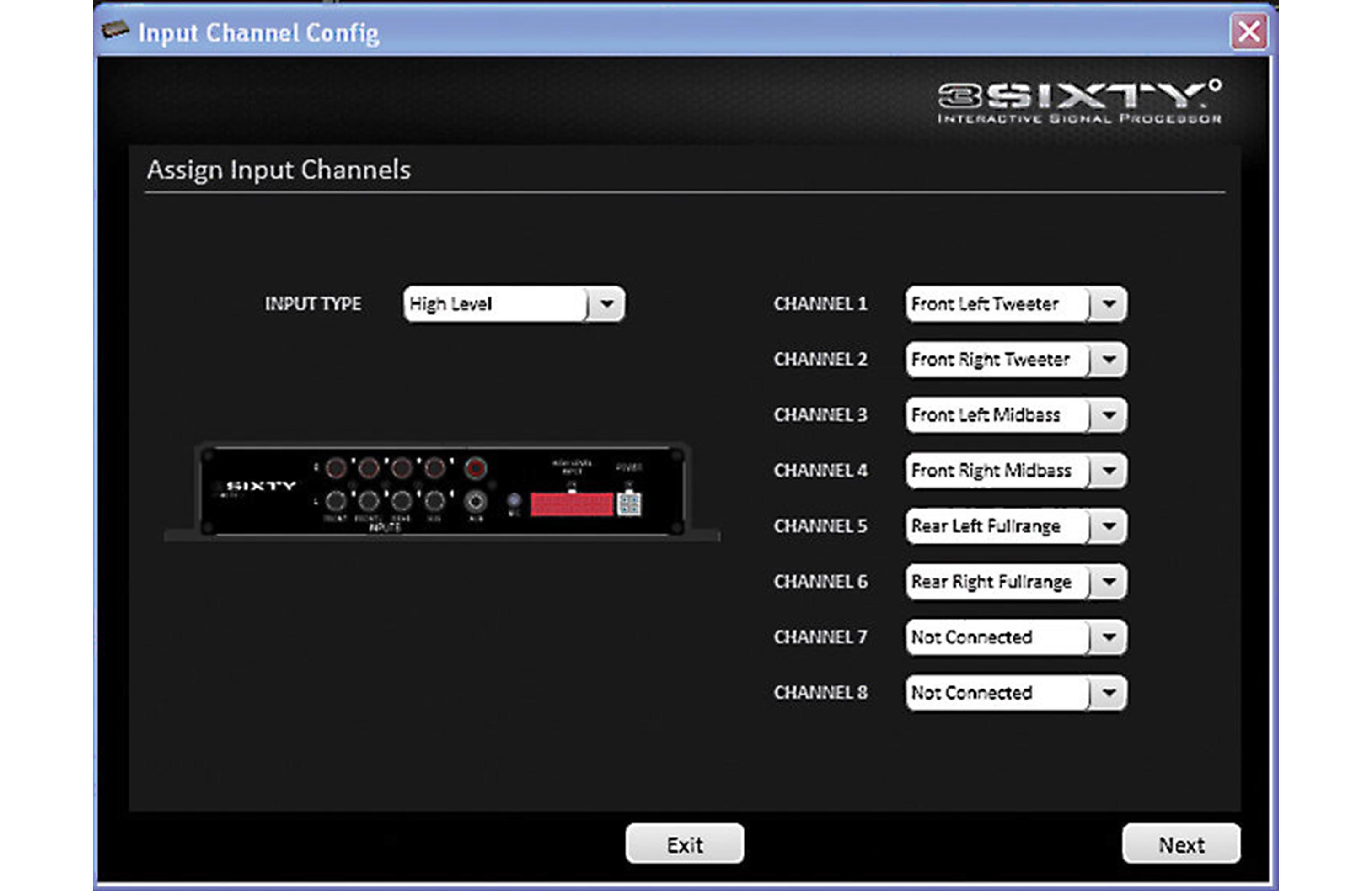 Rockford Fosgate 3Sixty.3 8-channel digital signal processor