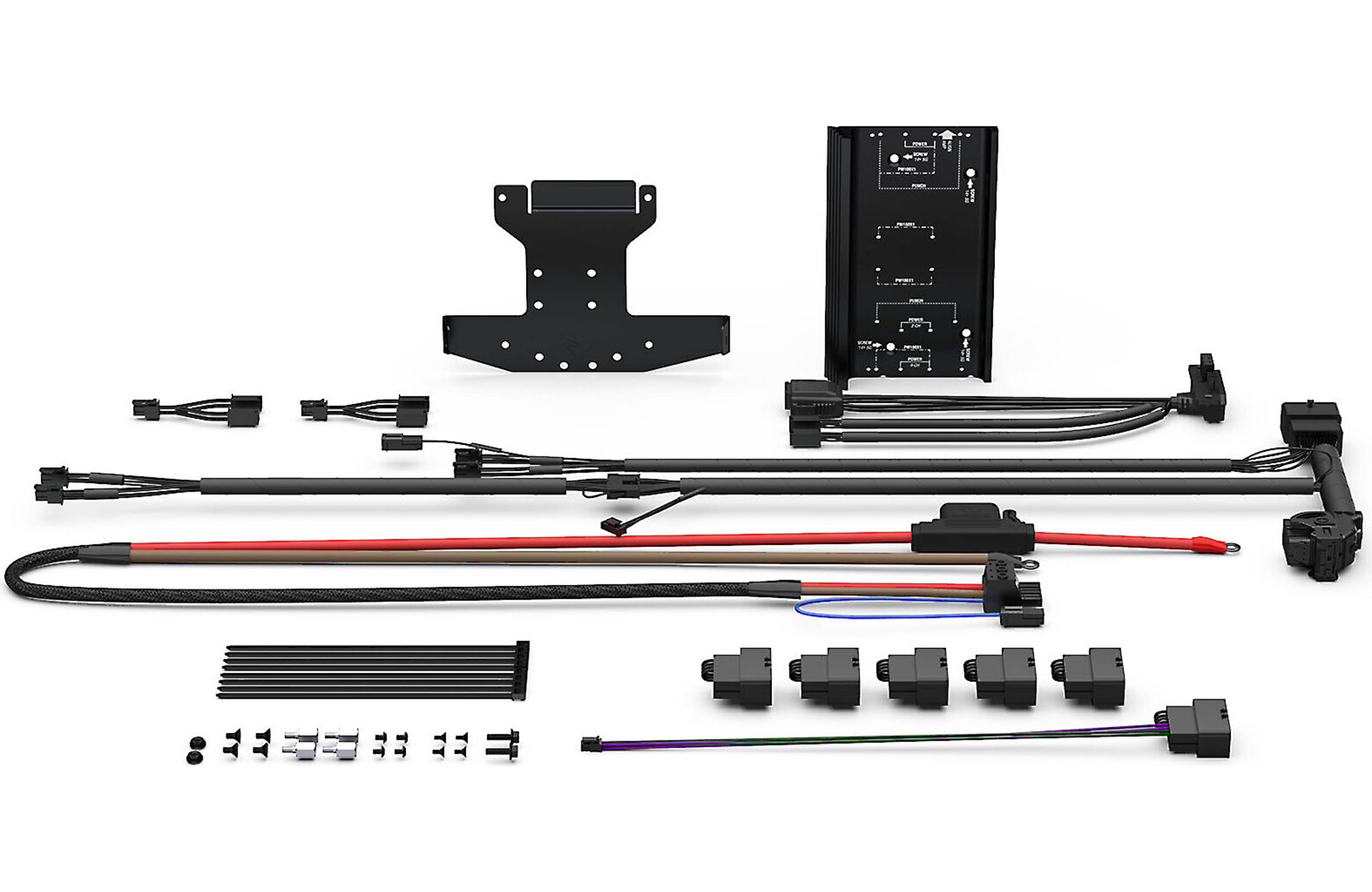 Rockford Fosgate RFK-HD14M5 Amp installation kit — install an amplifier in select 2014-up Harley-Davidson motorcycles