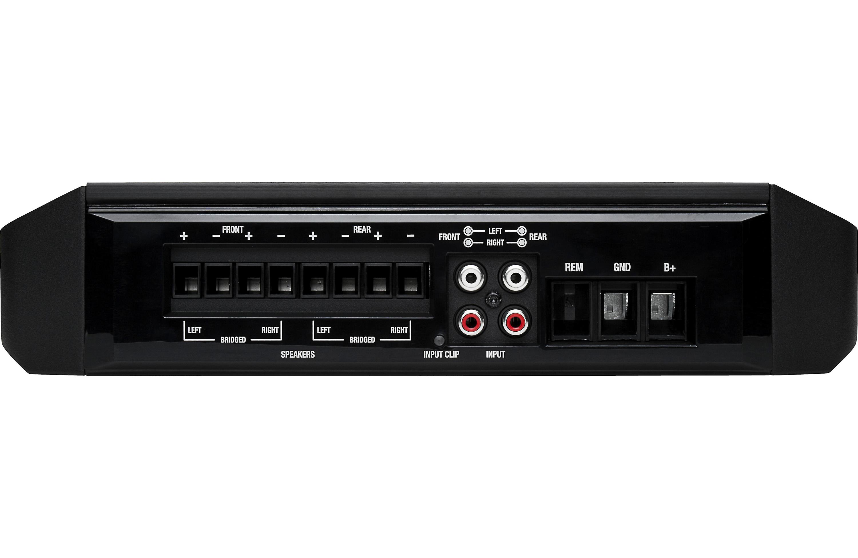 Rockford Fosgate Punch P400X4 4-channel car amplifier — 50 watts RMS x 4