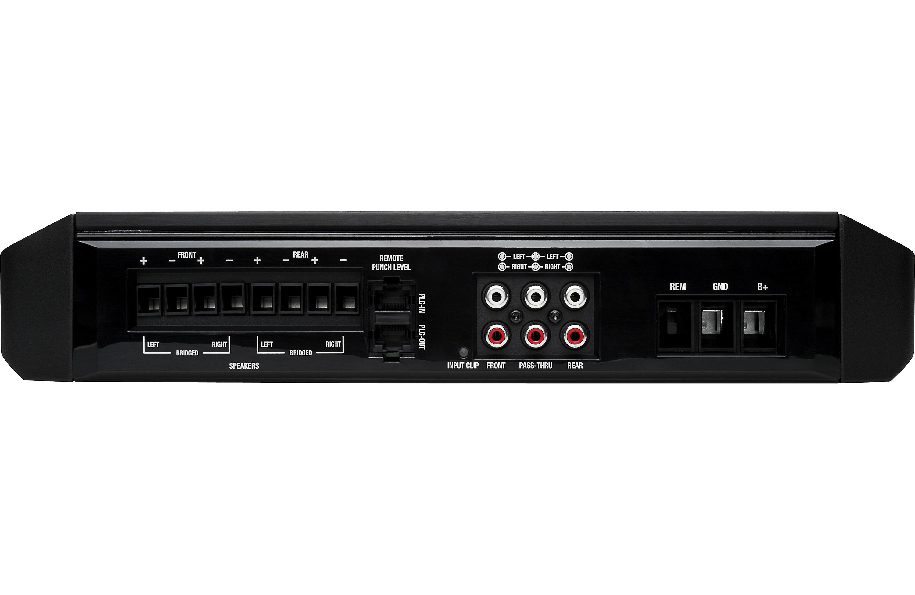 Rockford Fosgate Punch P600X4 4-channel car amplifier — 75 watts RMS x 4