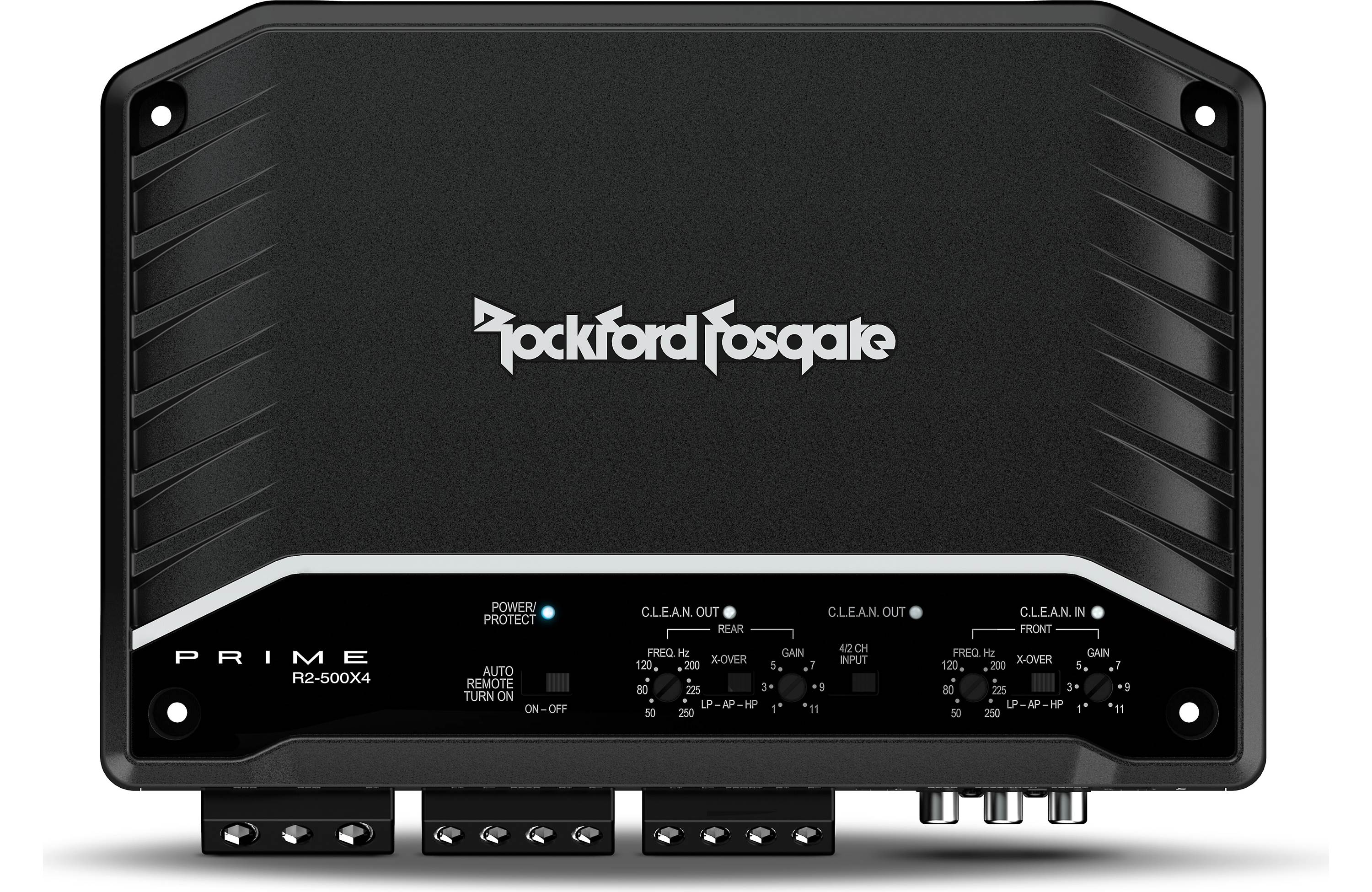 Rockford Fosgate R2-500X4 Prime Series 4-channel car amplifier — 75 watts RMS x 4