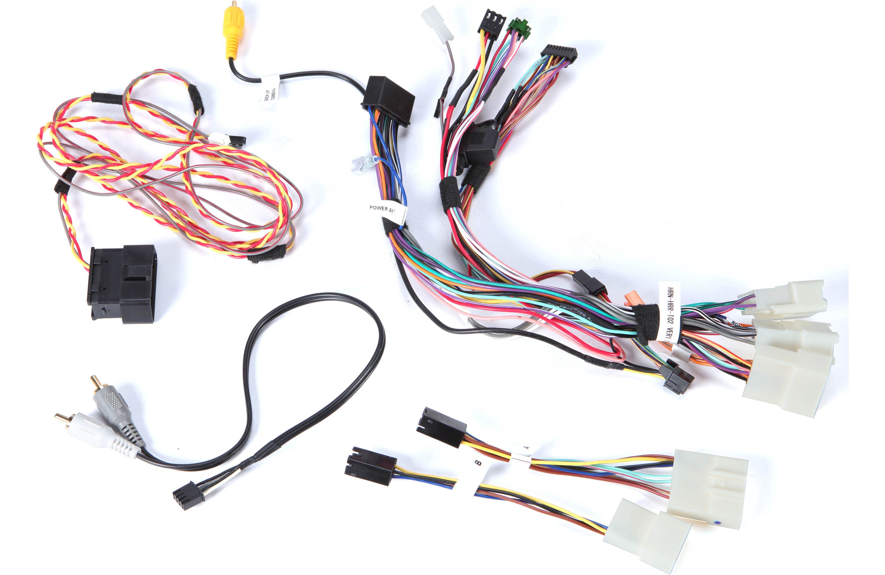 iDatalink HRN-HRR-TO2 Plug and Play T-Harness for TO2 Toyota Vehicles with HU connectors