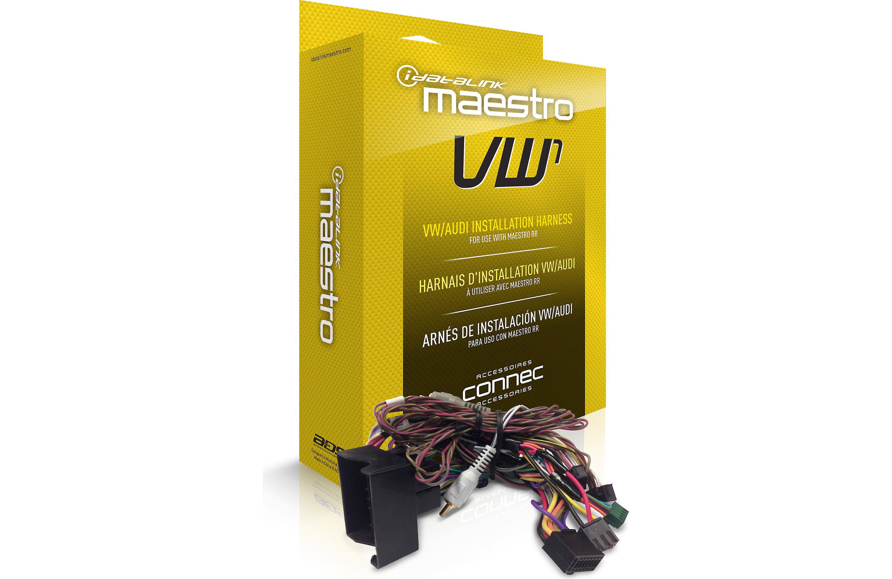 iDatalink HRN-RR-VW1 Interface Harness select 2002-16 Volkswagen vehicles