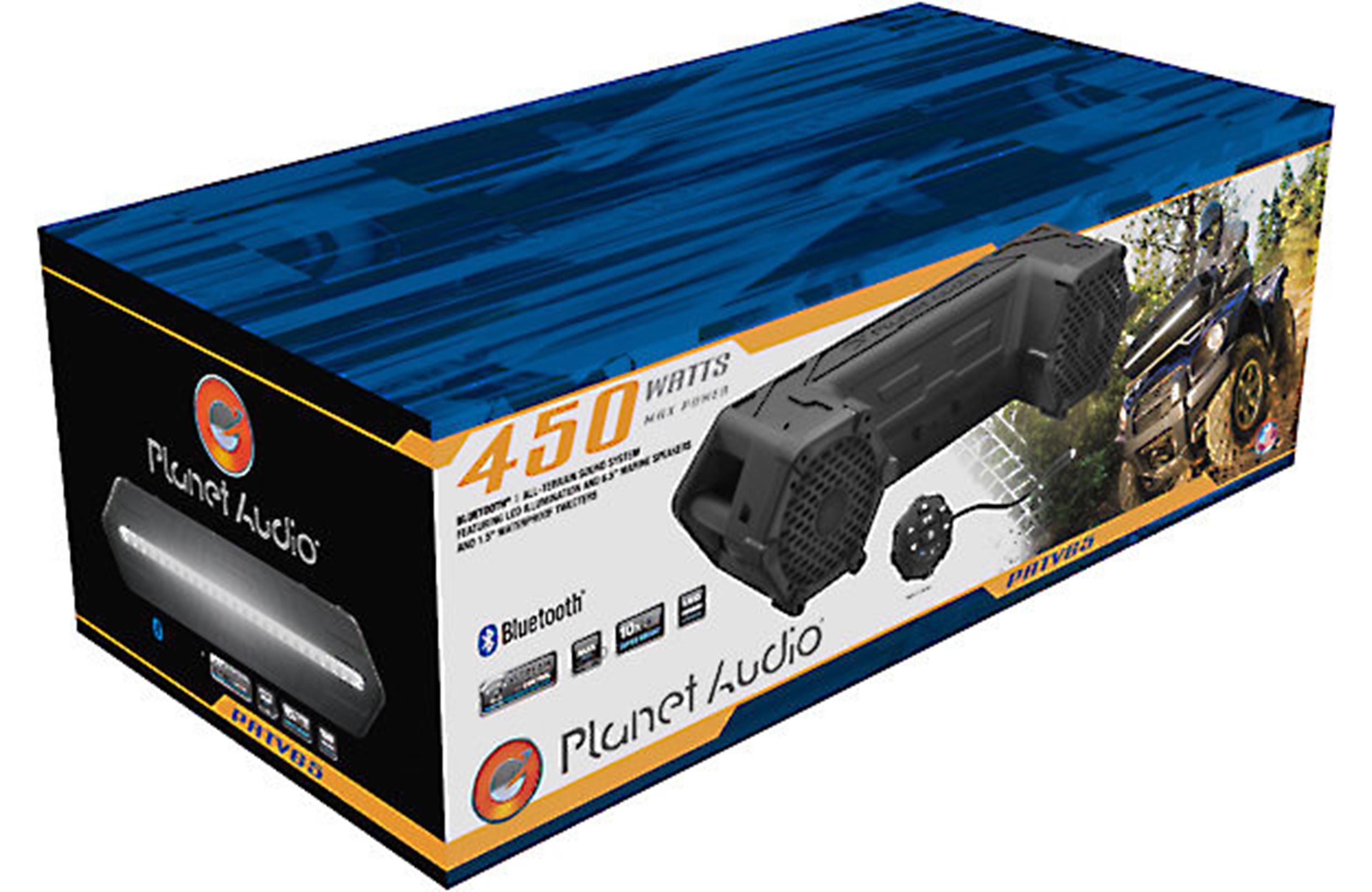 Planet Audio PATV65 All-terrain Bluetooth amplified sound system with 6-1/2
