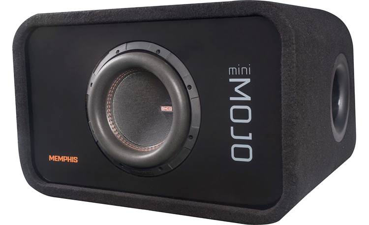 Memphis Audio MJME8S1 Mojo Mini Series ported enclosure with 1-ohm 8