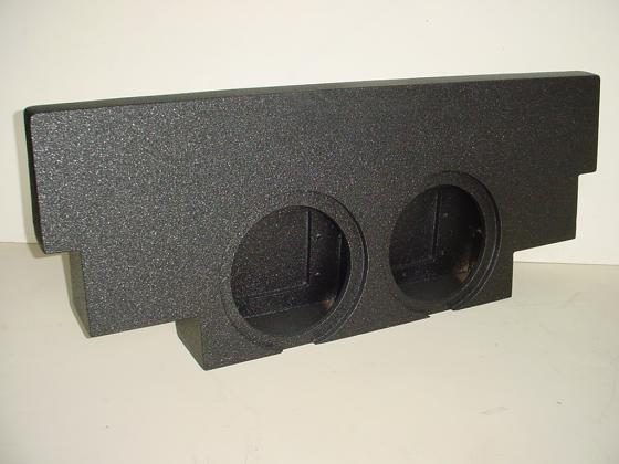 2001-2007 Chevy Crew Cab Non HD 2-12'' Pro-Carpeted Jumbo Sub Box