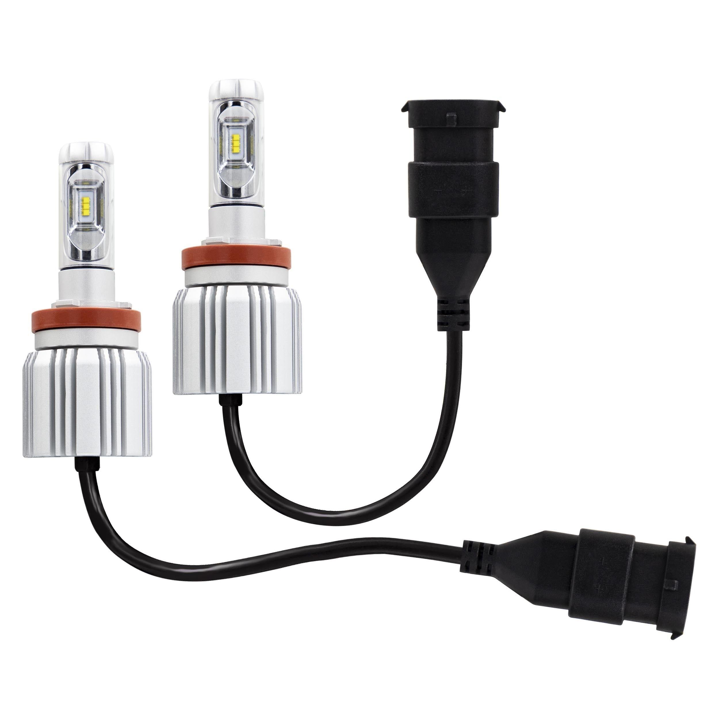 H11 LED Kit - Single Beam, Pair - HE-H11LEDKIT