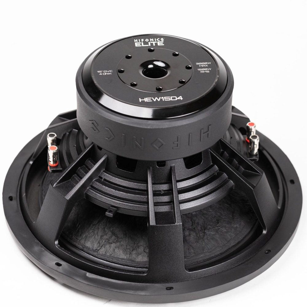 Hifonics Elite HEW15D4 15″ 4 Ohm DVC Subwoofer
