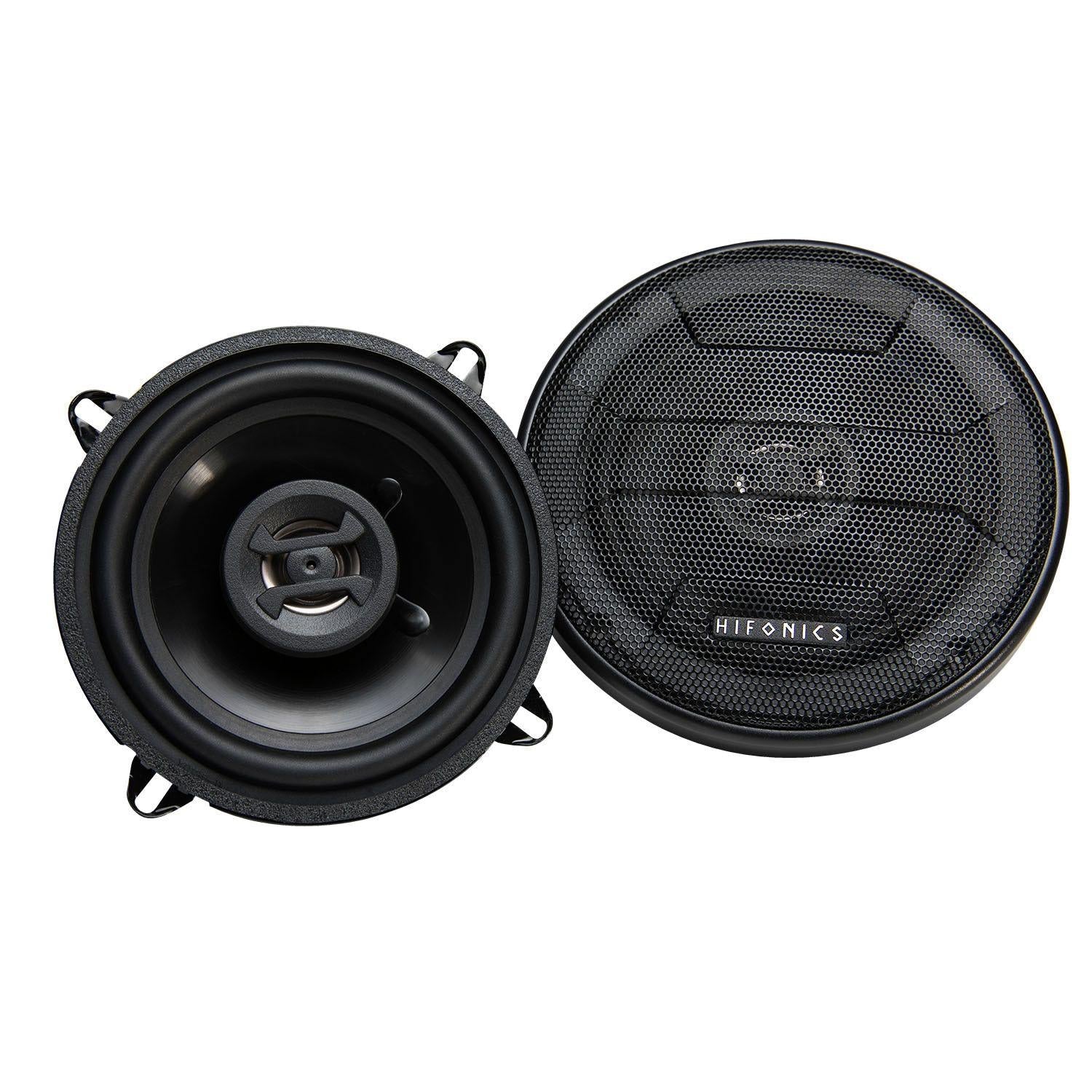 Hifonics Zeus 200 Watt 5.25 Inch 2 Way 4 Ohm Car Audio Coaxial Speakers (2 Pack)