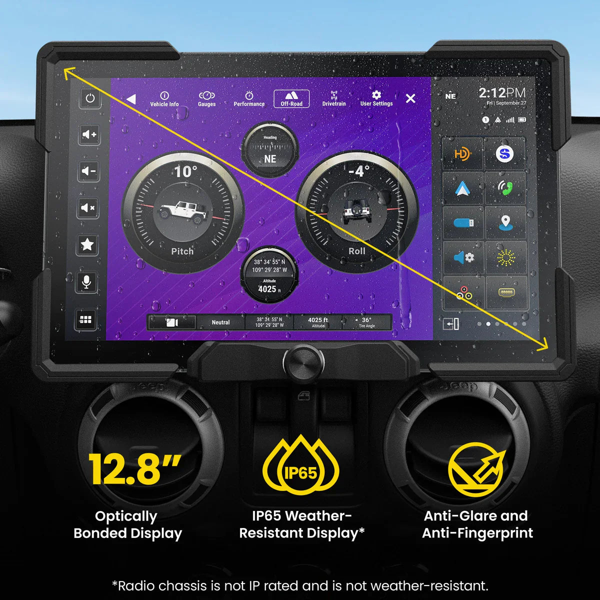 HORIZON12 Jeep Wrangler JK (2011-2018) 12.8
