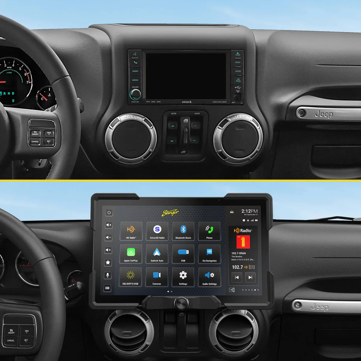 HORIZON12 Jeep Wrangler JK (2011-2018) 12.8