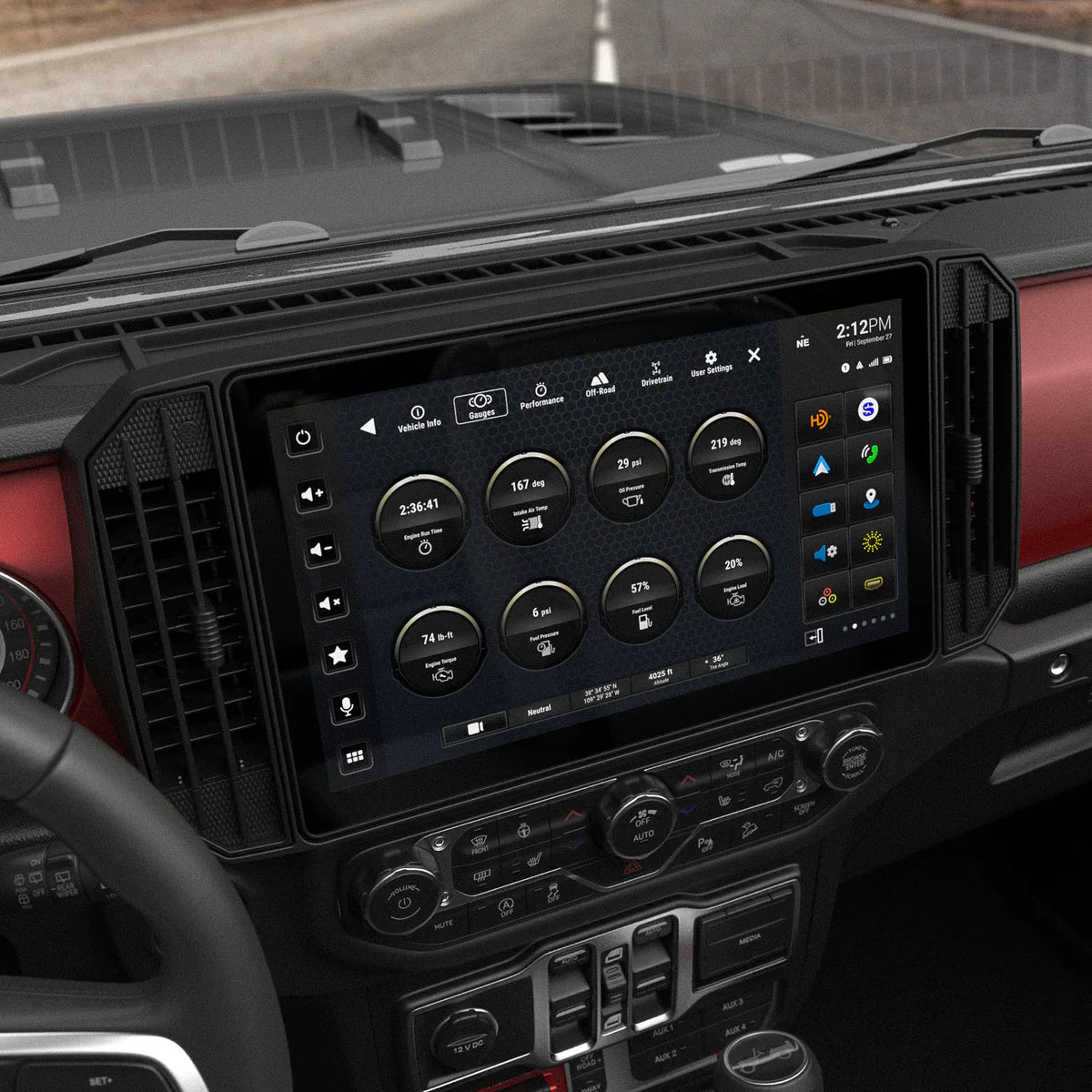 HORIZON12 Jeep Wrangler JL (2018-2023)/Gladiator JT (2020-2023) 12.8