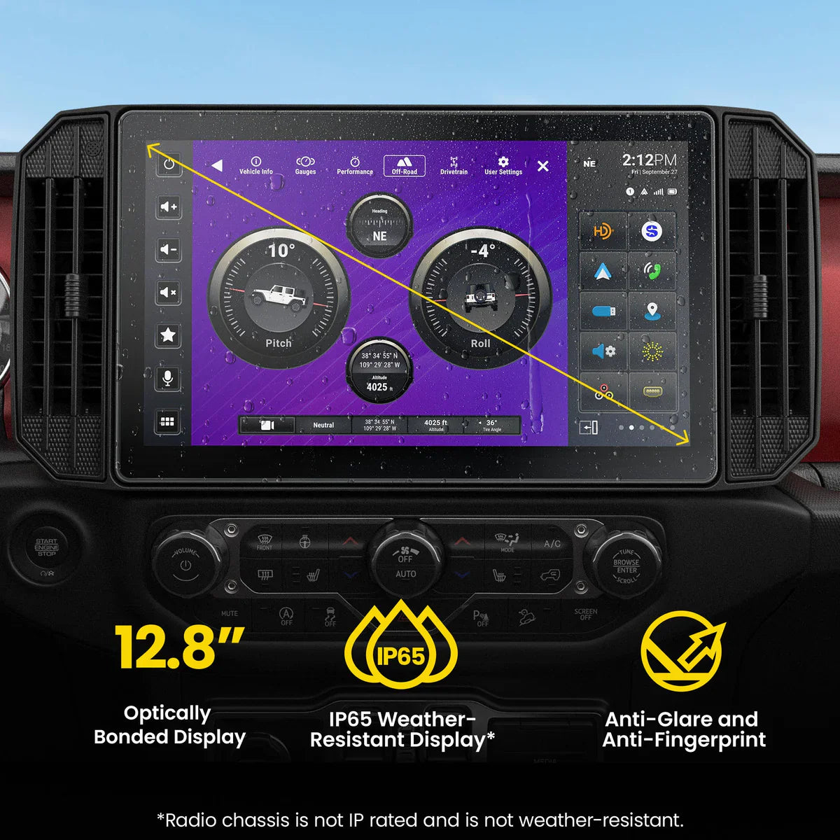 HORIZON12 Jeep Wrangler JL (2018-2023)/Gladiator JT (2020-2023) 12.8