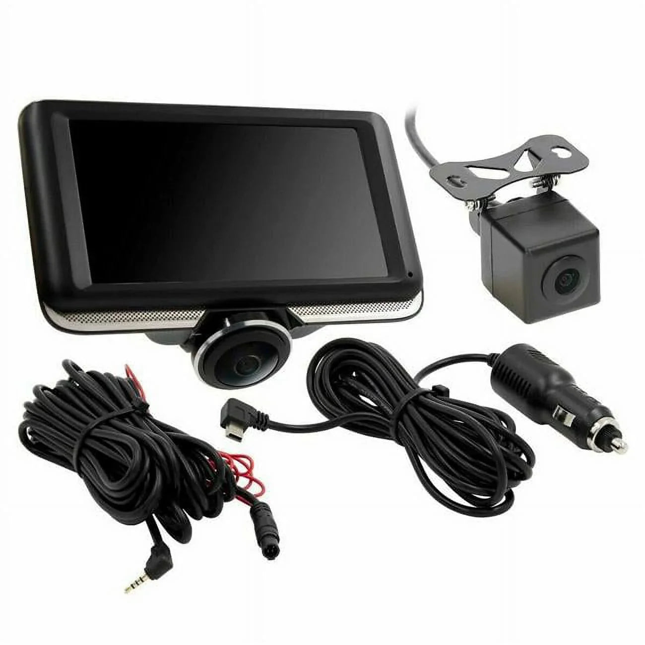 iBeam TE-DVR360 360° View Dash Cam w/ Rear-View Camera & 4