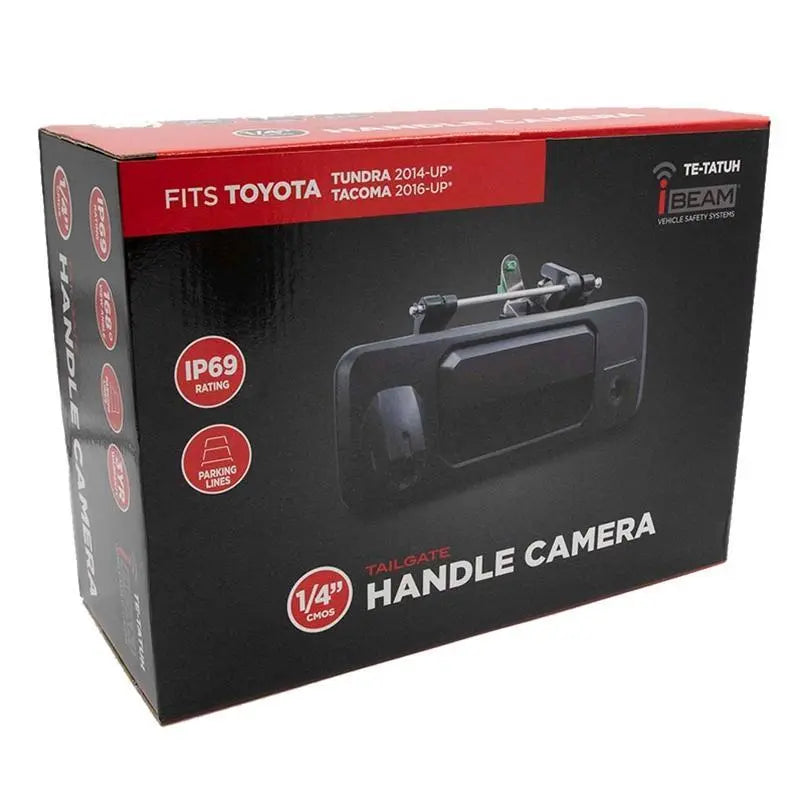 iBeam TE-TATUH Tailgate Handle Camera Select Toyota Tacoma & Tundra '14-Up