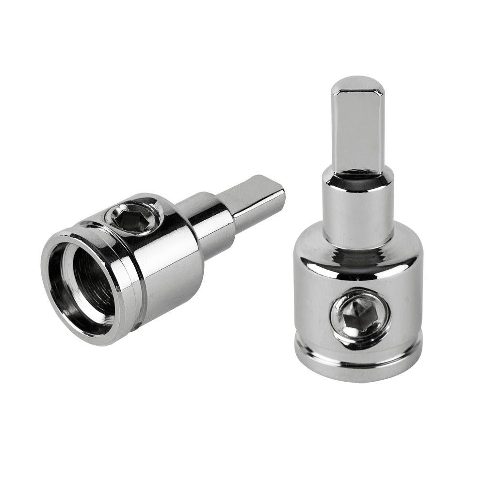 Memphis Audio 04RDCR - 0 In/ 4 Ga Out Nickel Reducer - Comes in Pairs, Gauge Reducers