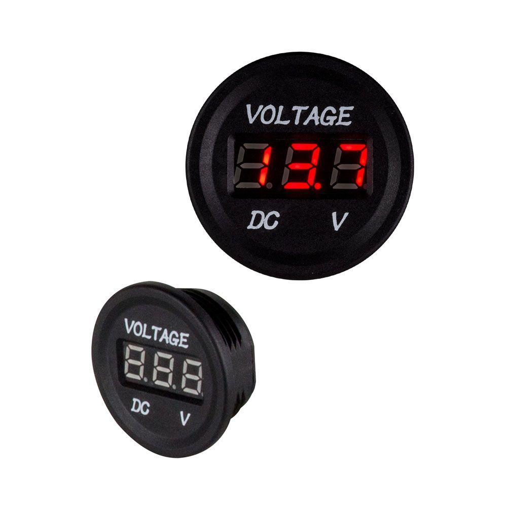 Install bay IBR56 Mini Voltage Meter with Hardware - Retail Pack