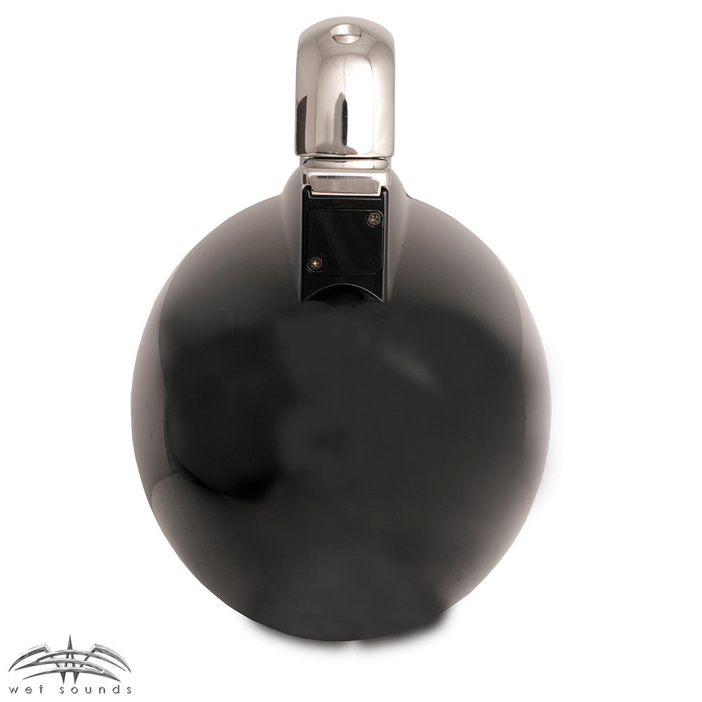 Wet Sounds 2) ICON 8 Fixed Clamp Tower Speakers - Pair Black