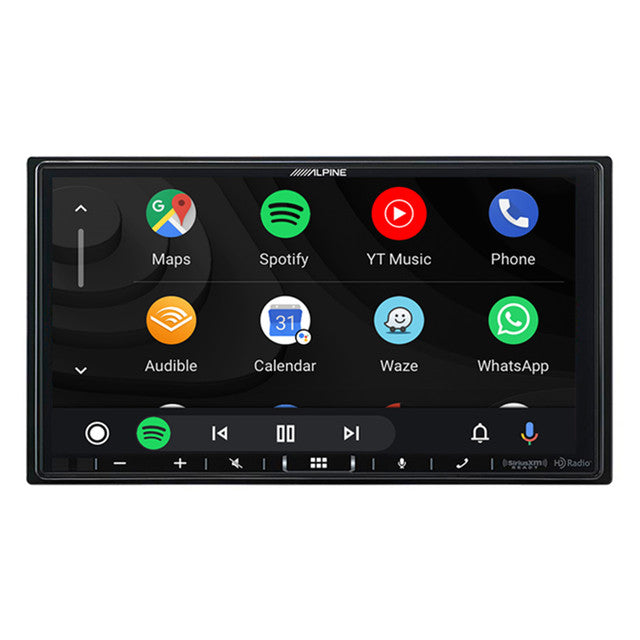 Alpine ILX-407 7-inch Multimedia Receiver with SWI-RC Steering Wheel Interface, and HCE--C114 Back Up Camera
