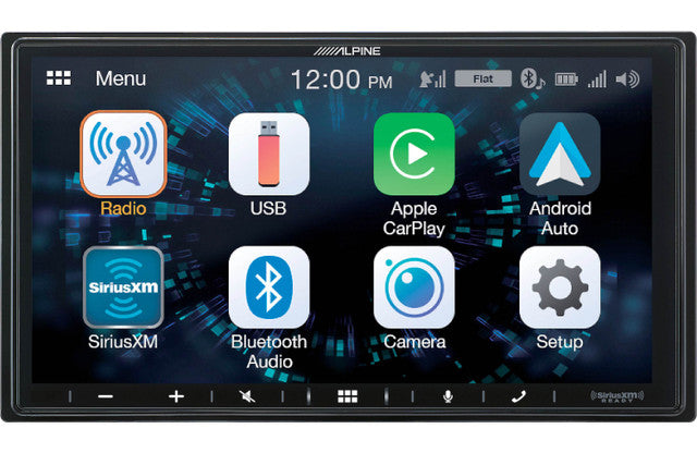 Alpine ILX-W650 7-Inch Receiver + PAC RPK5-GM4101 2010-15 Chevy Camaro Kit + Back up Camera and License Plate Frame