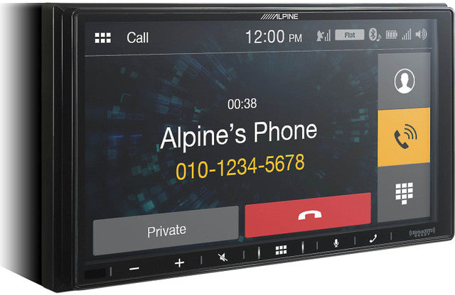 Alpine ILX-W650 7-Inch Receiver + PAC RPK5-GM4101 2010-15 Chevy Camaro Kit + Back up Camera and License Plate Frame