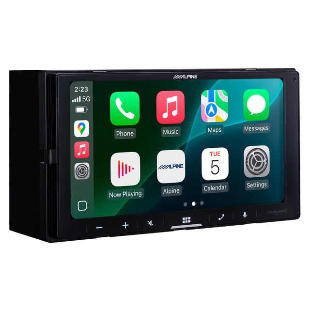 Alpine iLX-W770 Digital Multimedia Receiver with Wireless CarPlay and Android Auto Compatibility w/ EL-E65C-G 6.5