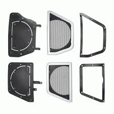 Metra Electronics  JP-1018 Lower Dash Speaker Grille Cut-ins fits 2018-2023 Wrangler JL and 2020-Up Gladiator JT