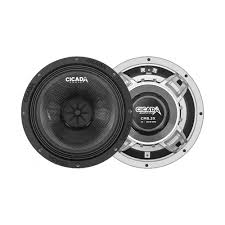 Cicada audio CM8.2X 8-inch Mid-Bass Component Speakers with CMC™ Cones – 2Ω