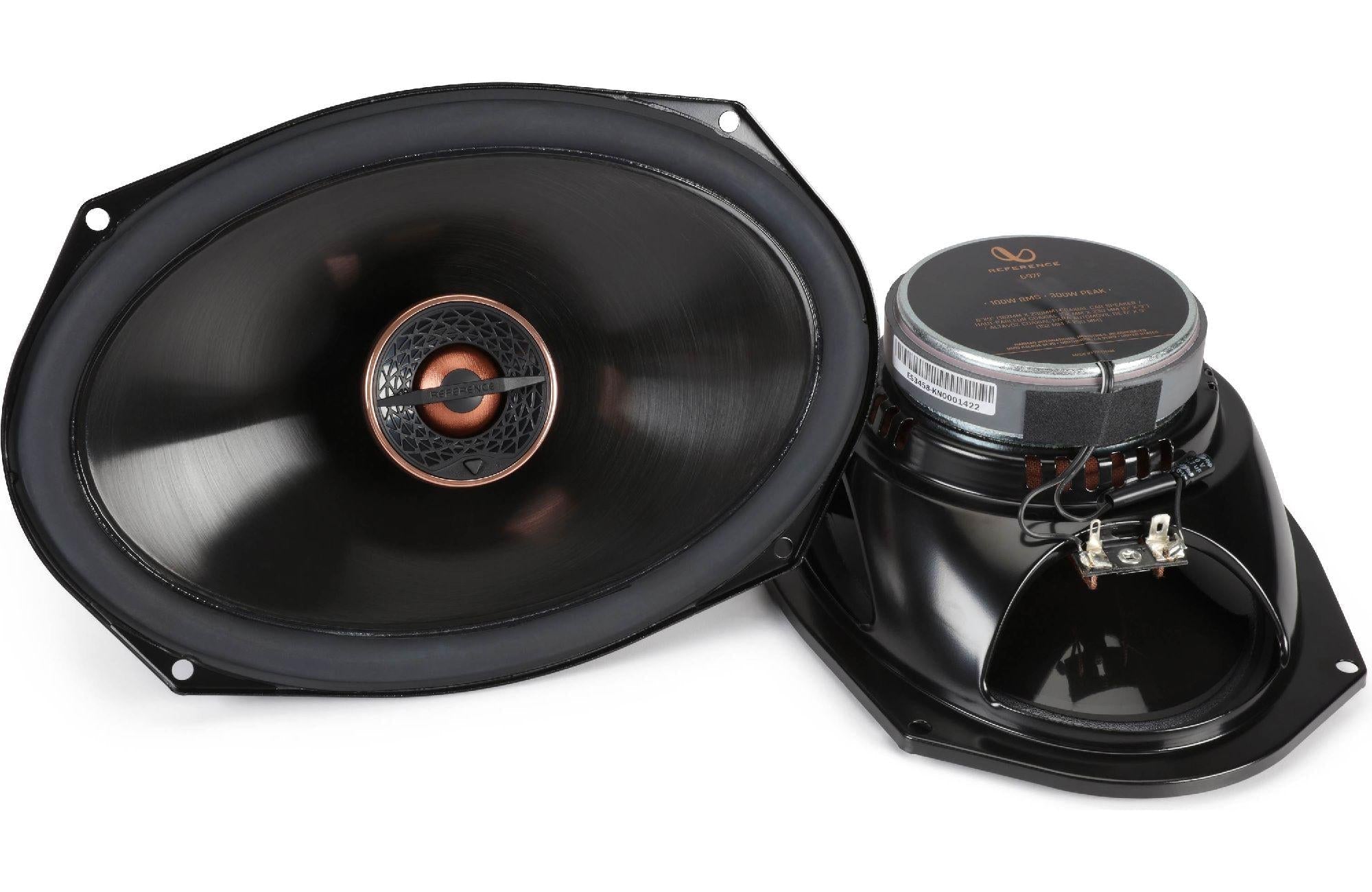 Infinity Reference Series 1 Pair REF697CF 6x9 2-Way Component Set with 1 Pair REF697F 6x9 2-Way Coax Set