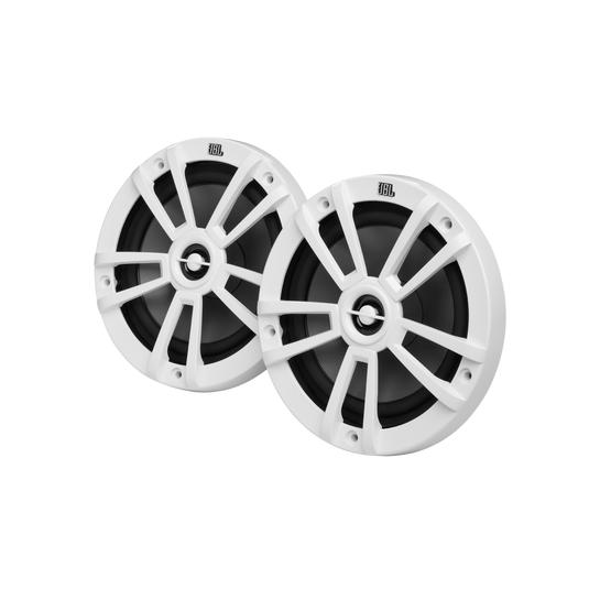 JBL MARSPKST8WHTAM Stage Marine 8” White Speakers – Built for Boats, UTVs & Outdoor Audio