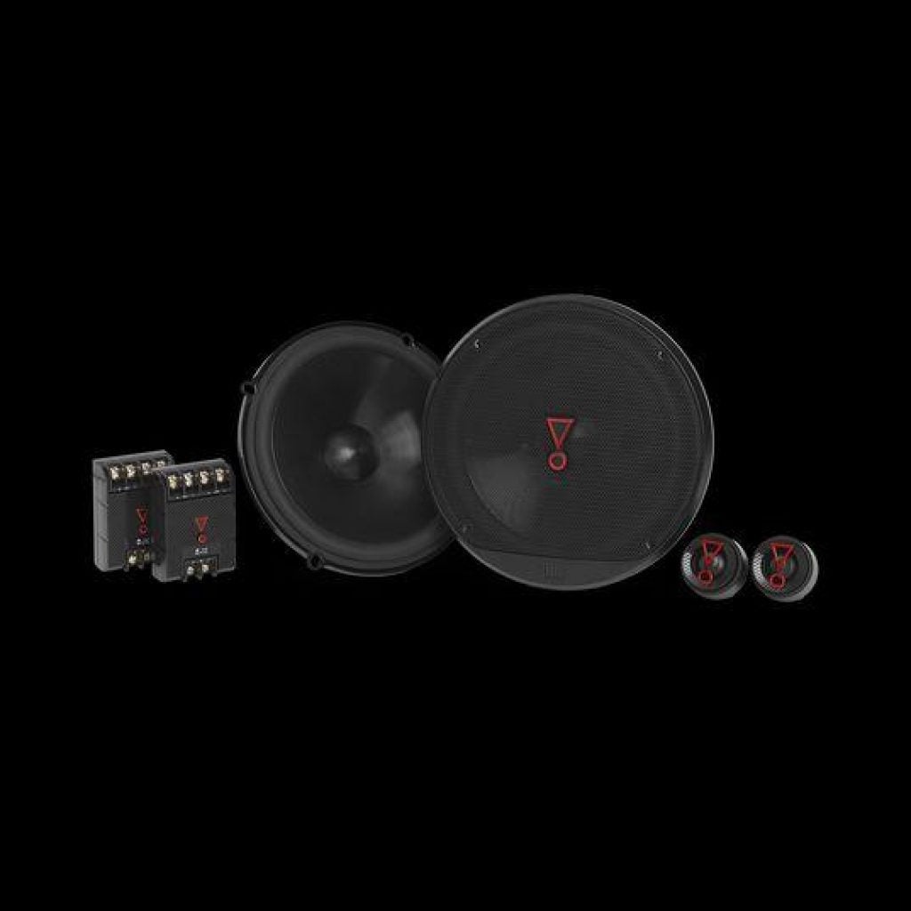 JBL Stage3 607C 2-Way Component Car Speakers Set - 250 Watt JBL Pro Sound Car Audio Components System with 6.5 inch Speaker and separate Tweeter