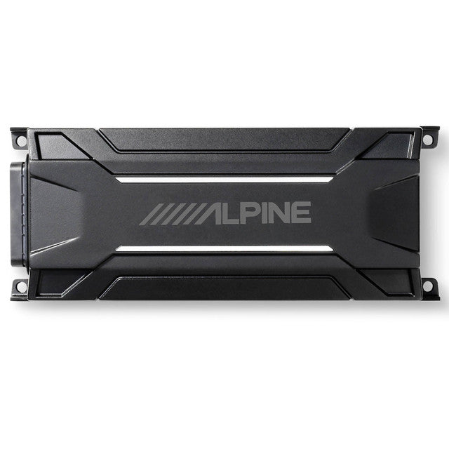 Alpine UTE-73BT, RUE-4360 Remote with KTA-30MW Mono Weather Resistant Tough Power Pack Amplifier Bundle