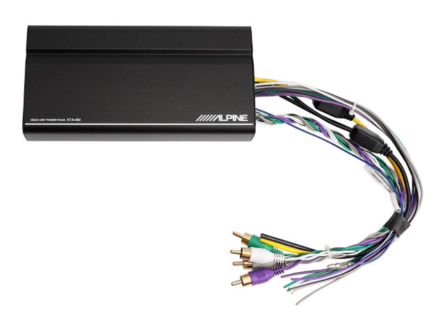 Alpine KTA-450 4 Ch.Power Pack Amp w/ R2-S69 & S2-S69 Speakers
