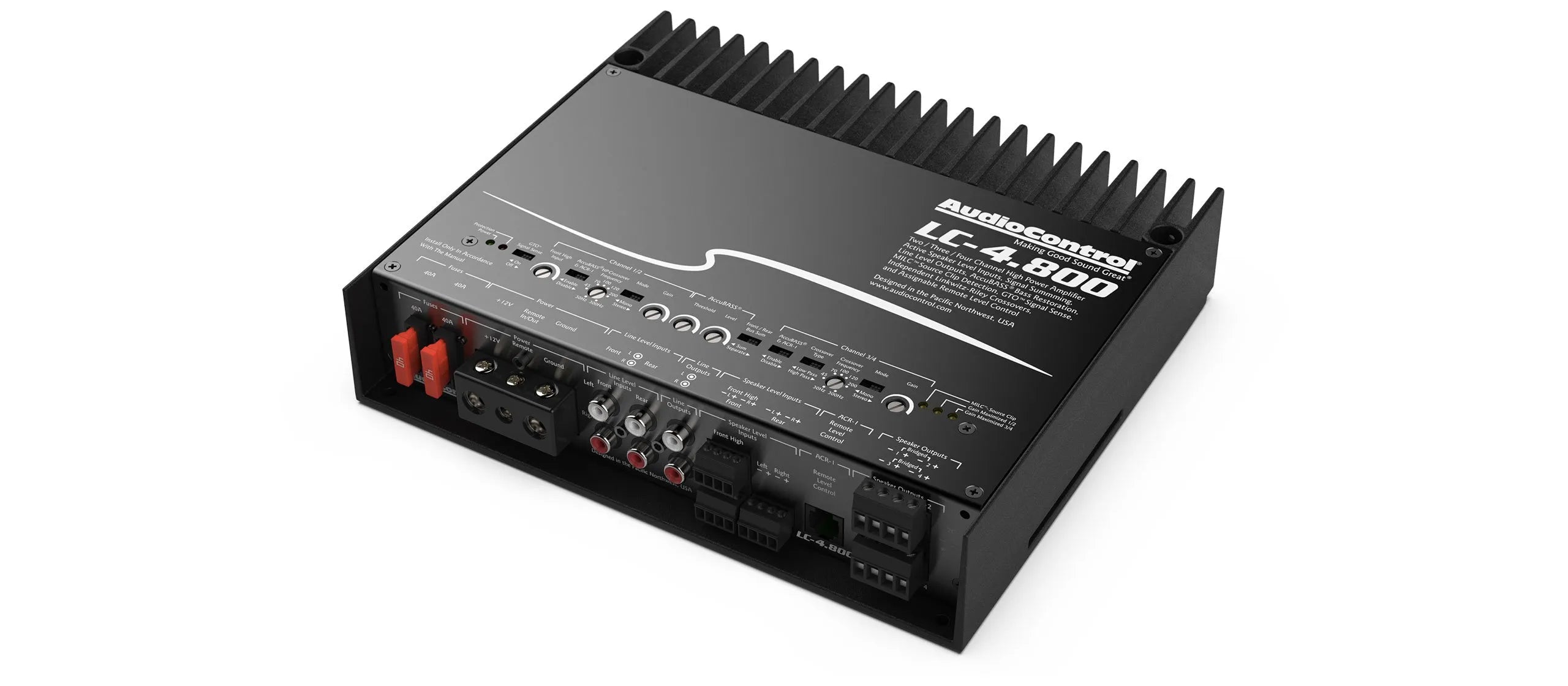 AudioControl AC-LC-4.800 4-Channel LC Series Amplifier