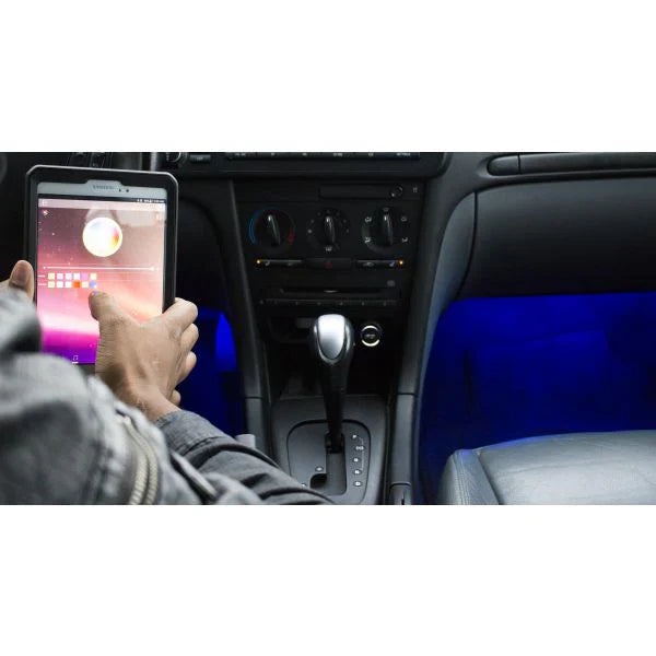 LED Interior RGB Multi-Color Accent Kit ColorSMART Smartphone Controlled by Race Sport Lighting