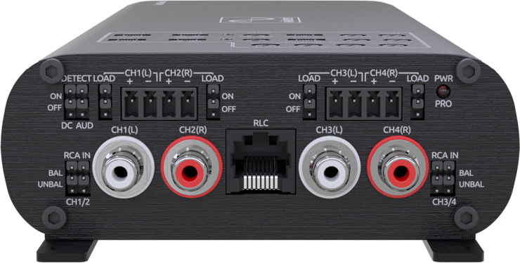 WavTech link500.4mini 500 Watt 4-Channel Amplifier