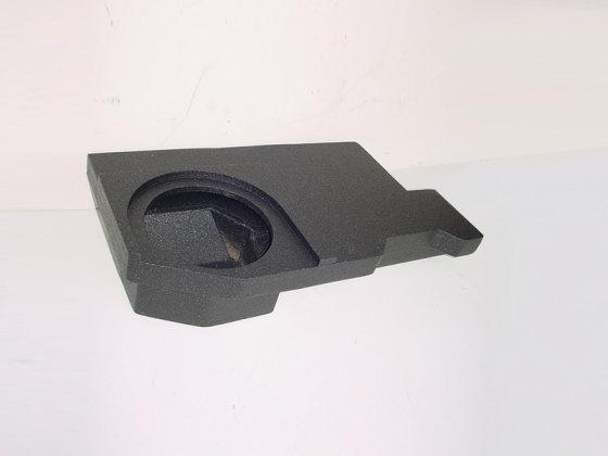 2002-2008 Dodge Ram Quad Cab Single Jumbo Poly Sub Box 1X12
