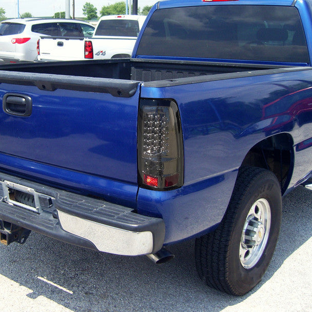 Spec-D 03-06 Chevy Silverado GMC Sierra Tail Lights LED Smoked