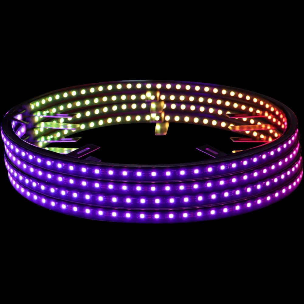 LUMI RGB Double Sided Wheel Lights 17″ Diameter