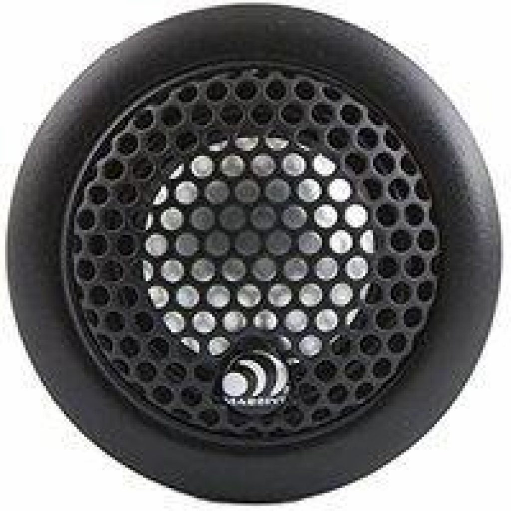 Massive Audio CT1 - Silk Dome 110 Watt 25mm Car Audio Tweeter Set with Crossovers, Surface, Angle or Flush Mount Options
