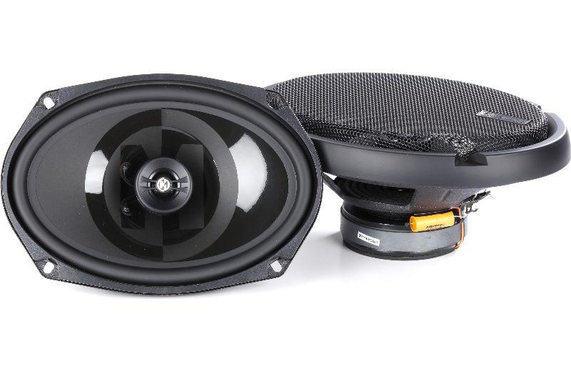 Memphis Audio PRX6902 Power Reference Series 6x9 2-Way Coaxial Speakers with Swivel Tweeters - Pair