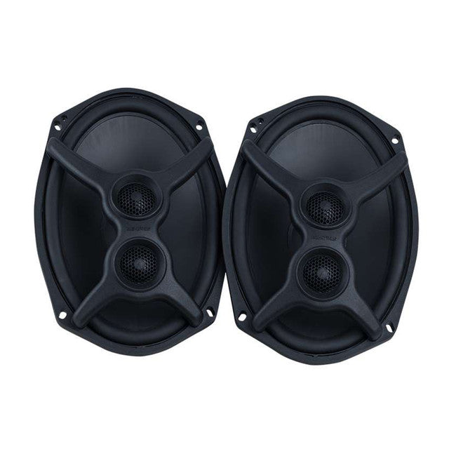 Memphis Audio MXHD14LIDKIT 14+ HD Bag Lids with Integrated 6X9