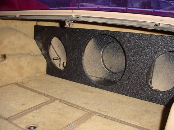 1968-1982 Corvette C3 Subwoofer Box