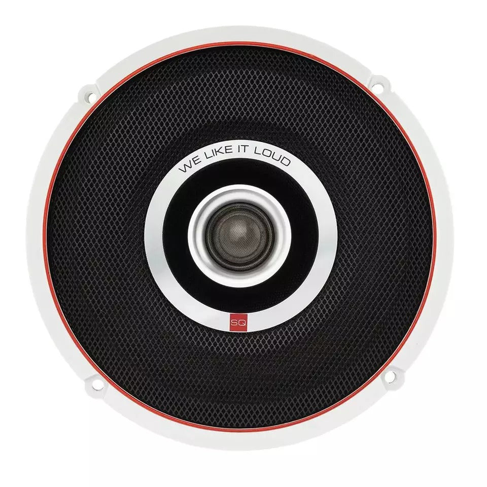 DS18 SQCOMP 300 Watts Max Power 2-Way 6.5 Inch Car Audio Component Speaker Sy...